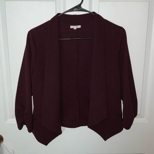 Purple Blazer Top, Professional